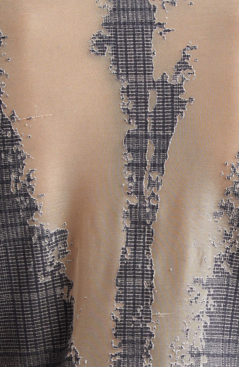 DIESEL<sup>®</sup> Myliane Check Burnout Dress, Alternate, color, 