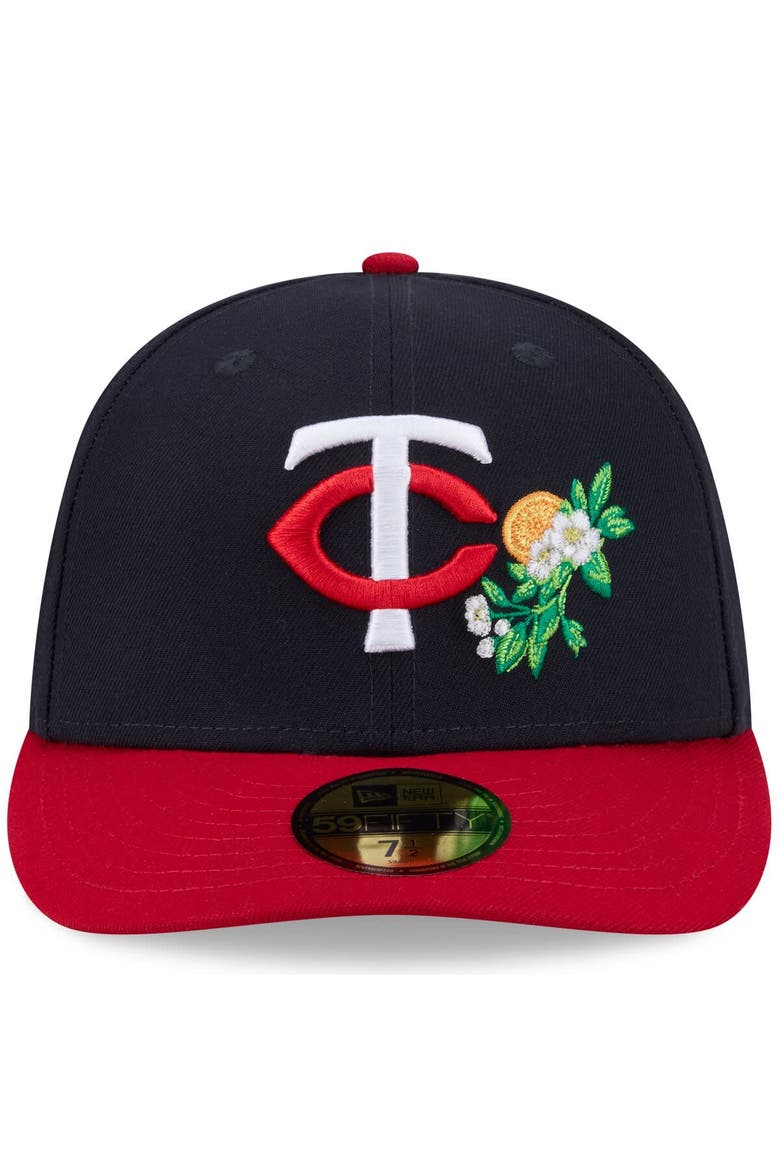 Men's New Era  Navy/Red Minnesota Twins 2026 Spring Training 59FIFTY Fitted Hat, Alternate, color, Navy