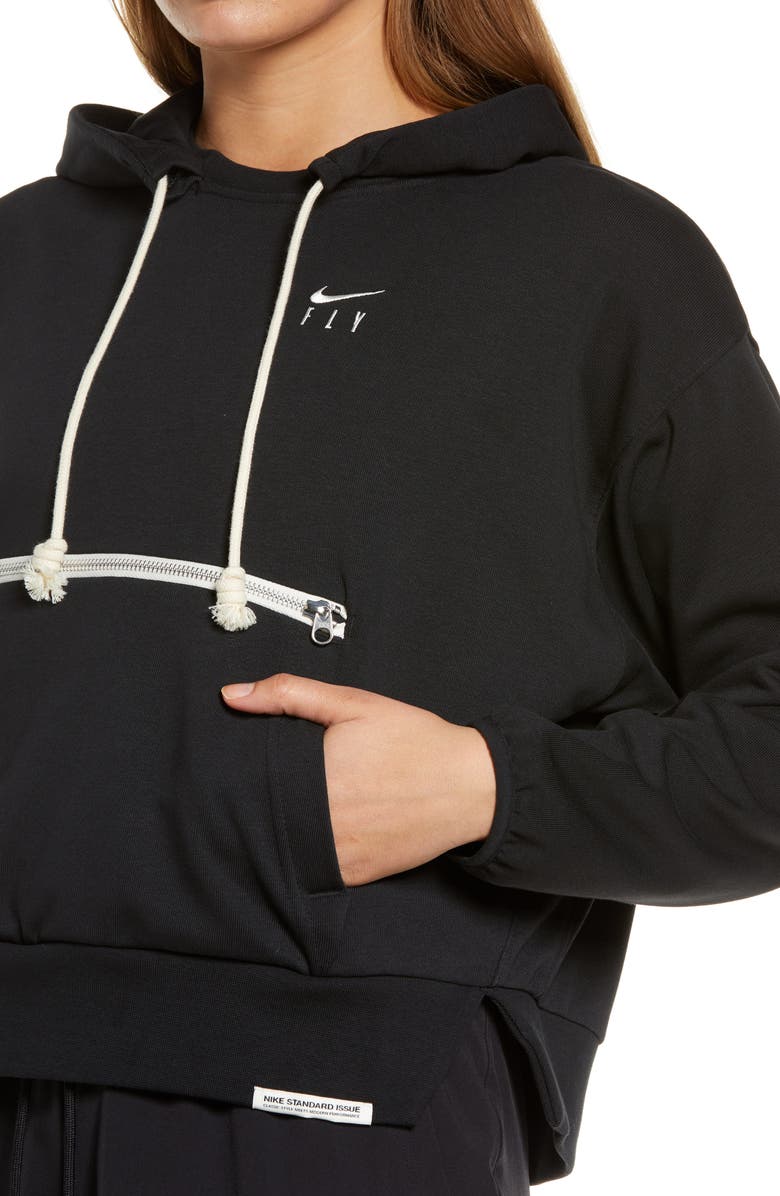 Nike Dri-FIT Swoosh Fly Standard Issue Basketball Hoodie, Alternate, color, 