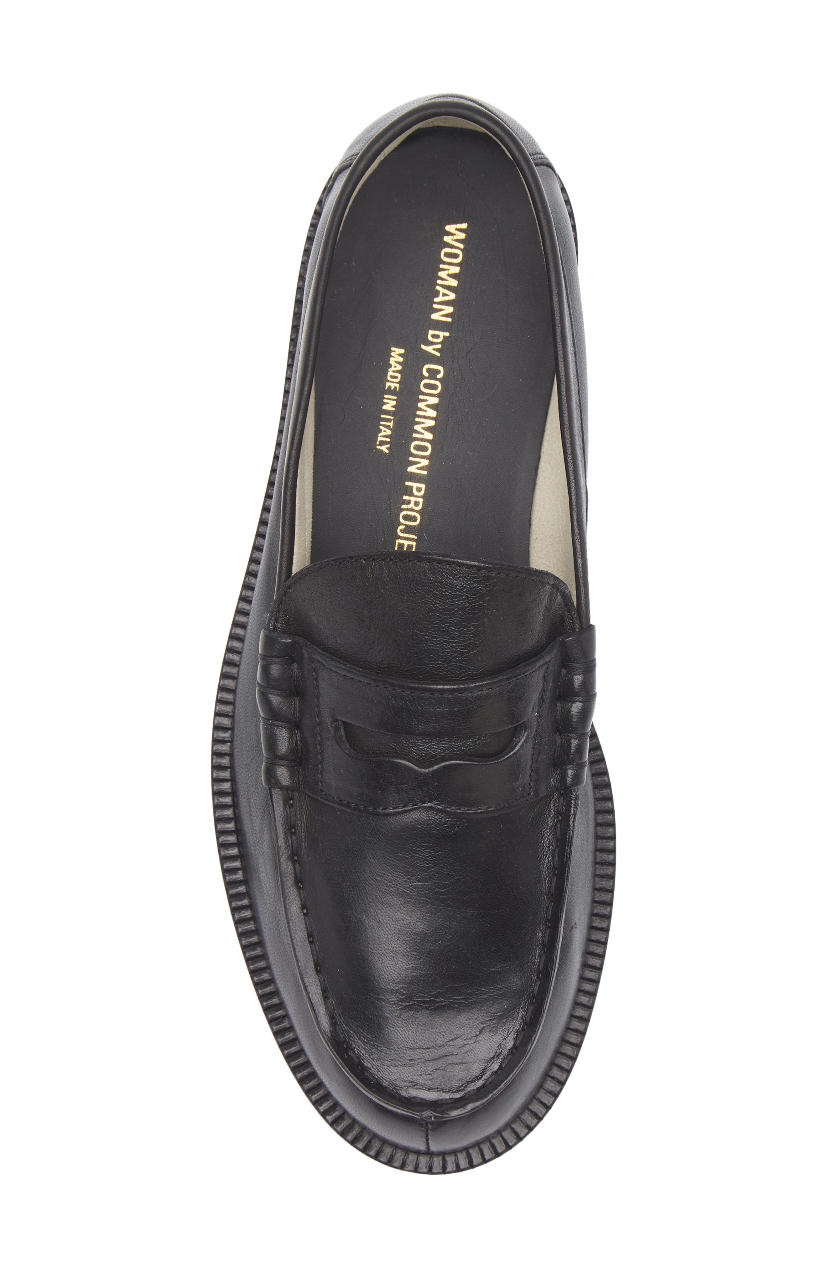 Common Projects Soft Penny Loafer, Alternate, color, Black