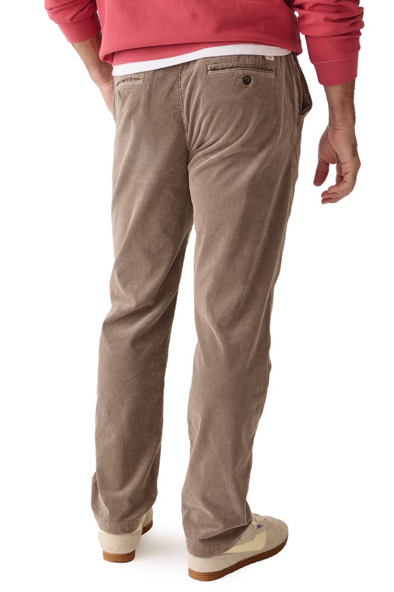 Saturday Relaxed Fit Corduroy Pants, Alternate, color, DARK TAUPE
