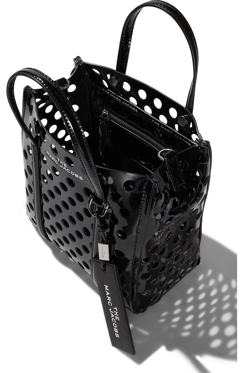Marc Jacobs THE MARC JACOBS The Tag 21 Perforated Leather Tote, Alternate, color,