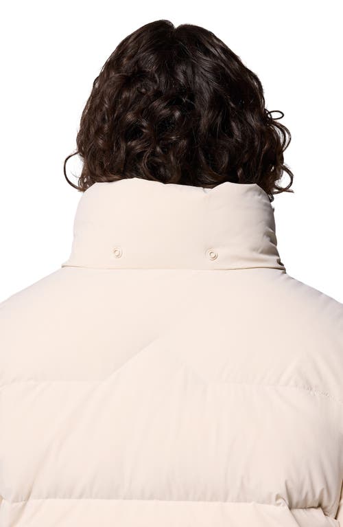 Columbia Amaze Puff™ Water Repellent 650 Fill Power Down Hooded Jacket In Neutral