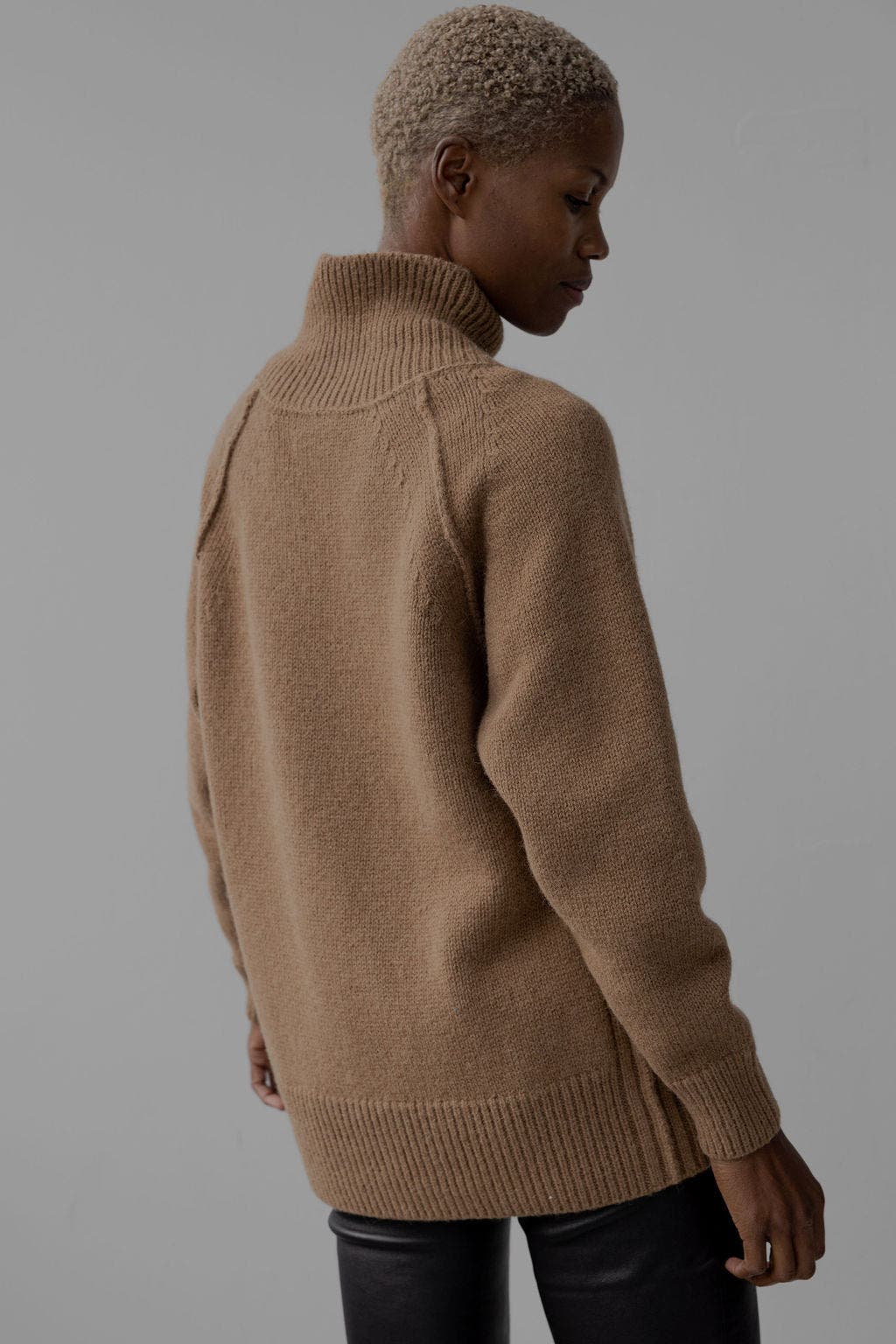 Wrap Collar Pullover - image 2