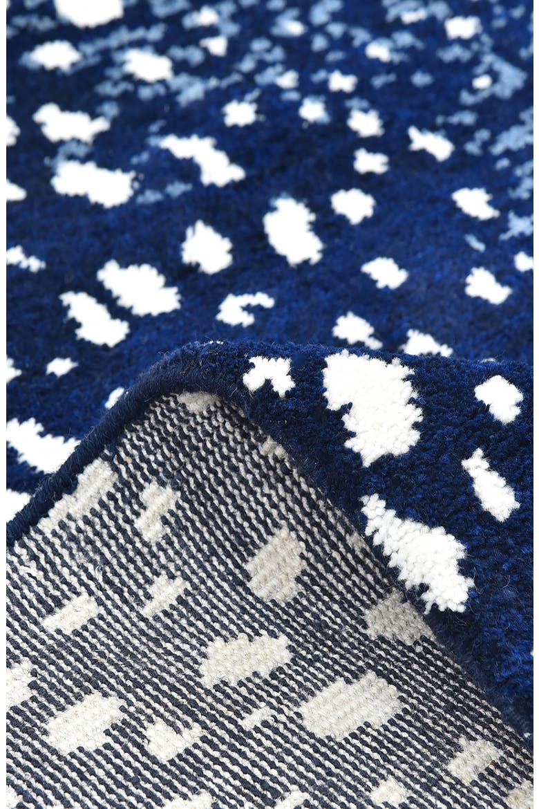 Louis Handmade Wool Blend Area Rug, Alternate, color, BLUE