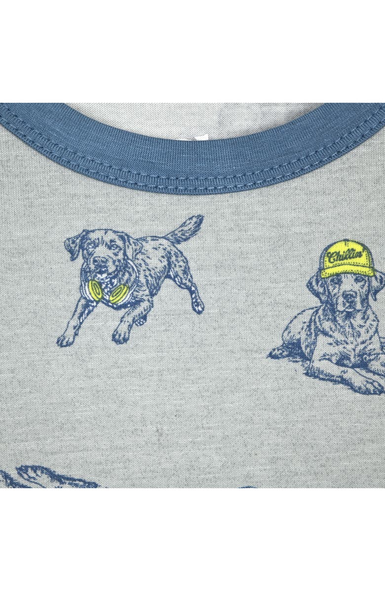 SLEEP ON IT Kids' Assorted 2-Pack Print Fitted Two-Piece Pajamas, Alternate, color, Blue