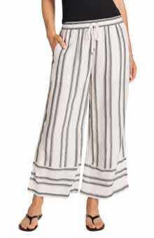 Stripe Crop Pants