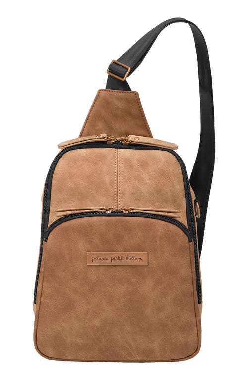 Petunia Pickle Bottom Crisscross Sling Bag in Brown at Nordstrom