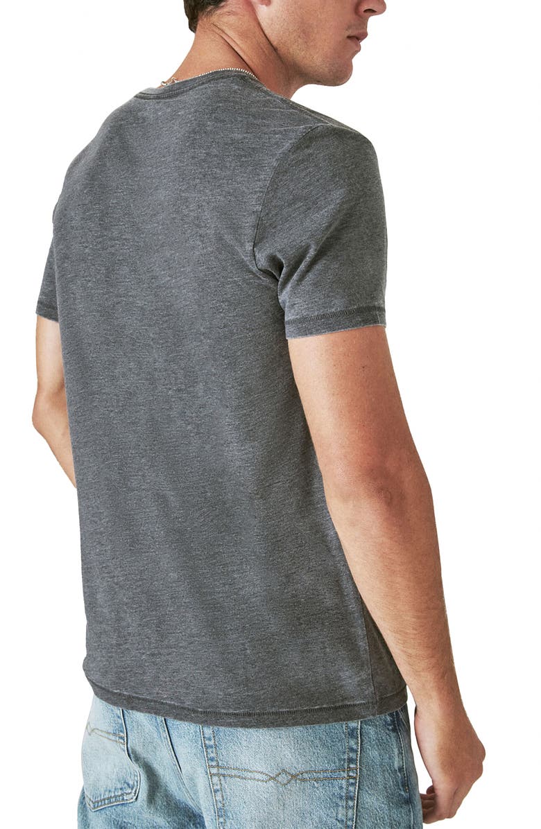 Lucky Brand Relaxed Fit V-Neck T-Shirt, Alternate, color, 