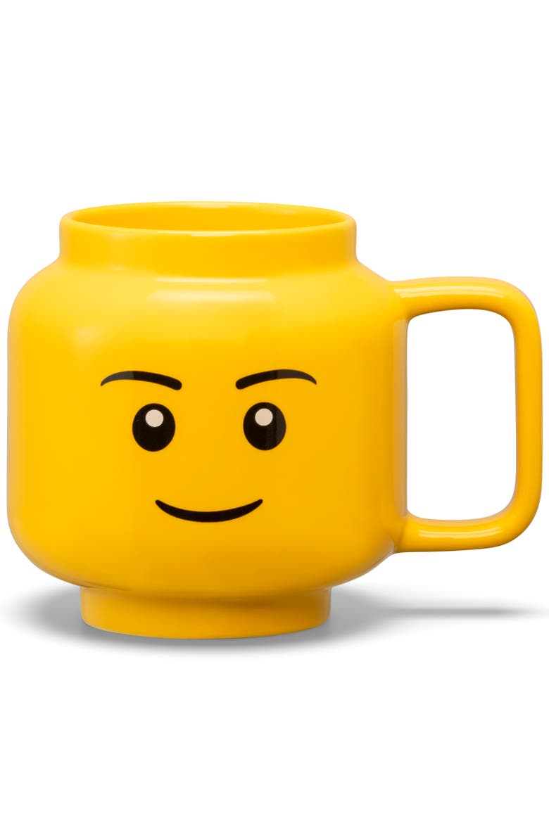 Classic Ceramic Mug, 17.9 oz, Alternate, color, Yellow
