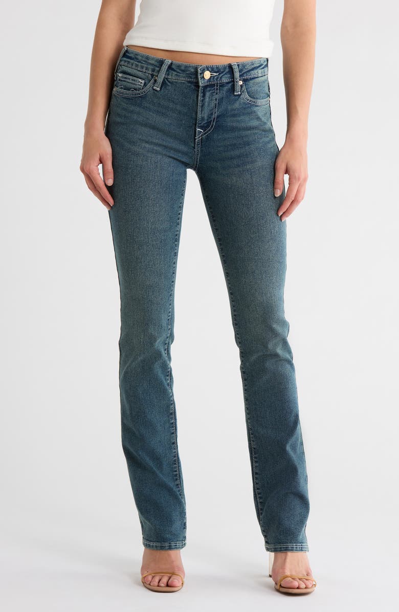 Billie Mid Rise Straight Leg Jeans