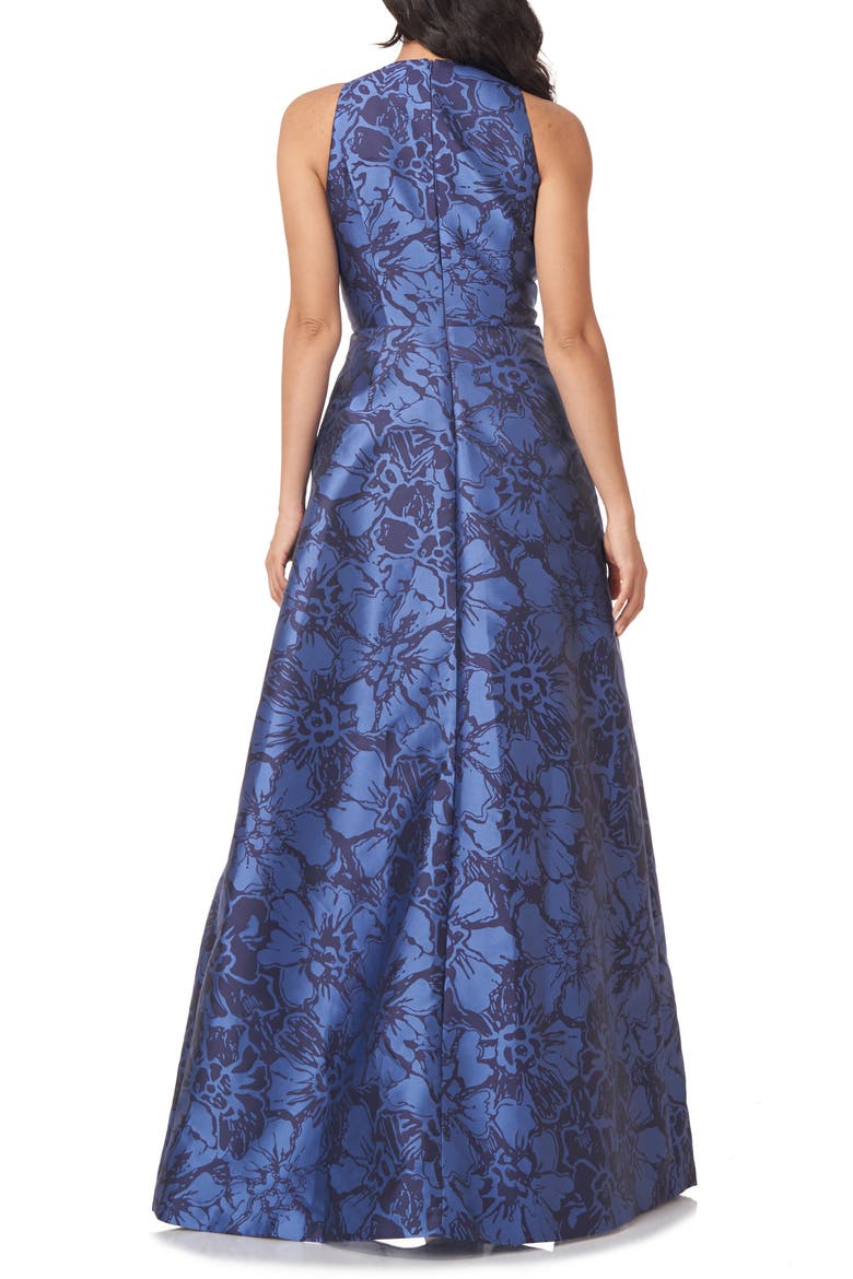 Dakota Maxi Romper, Alternate, color, MEDITERRANEAN BLUE/ TWILIGHT