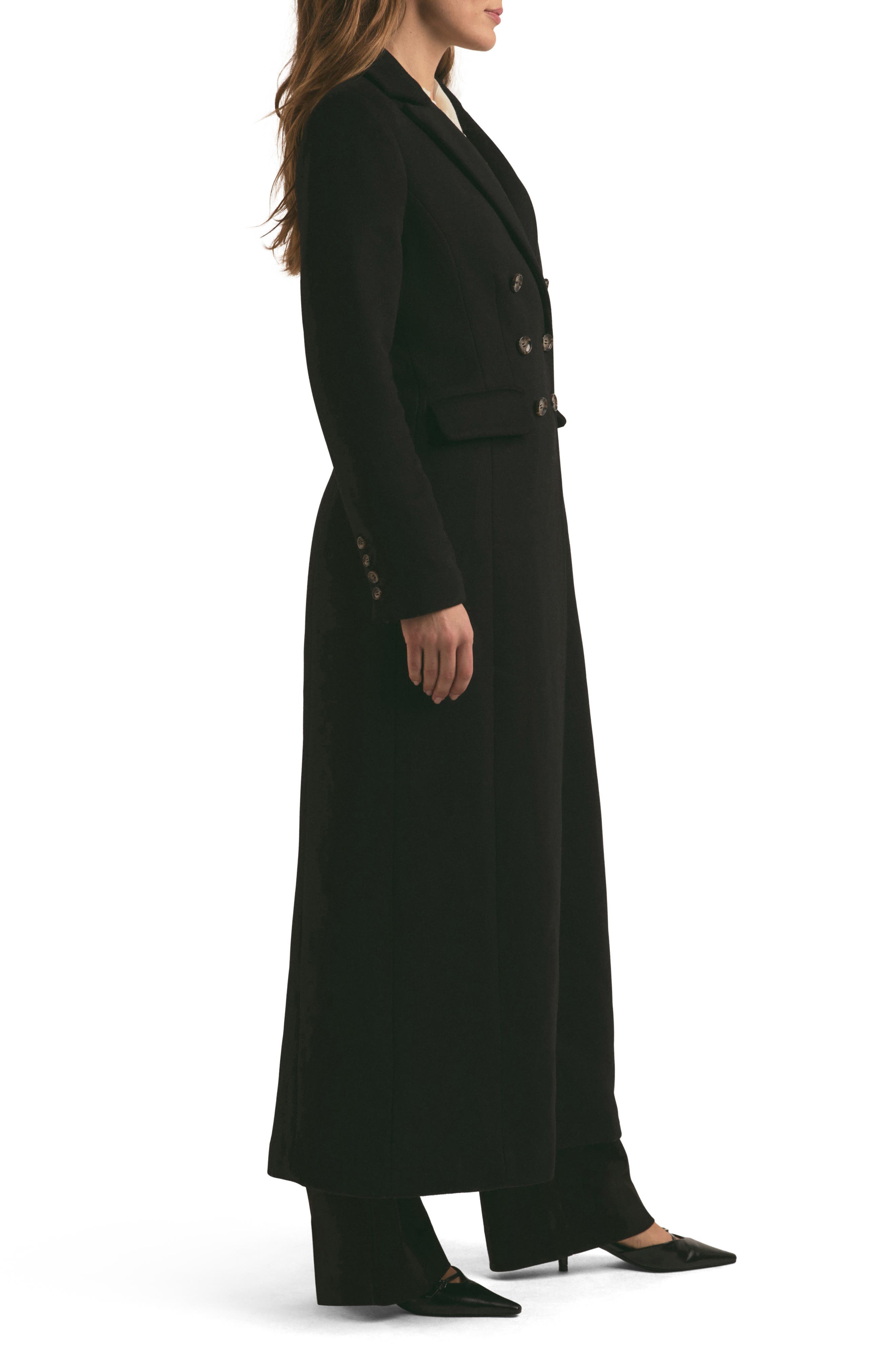 Favorite Daughter The Simon Double Breasted Longline Coat | Nordstrom