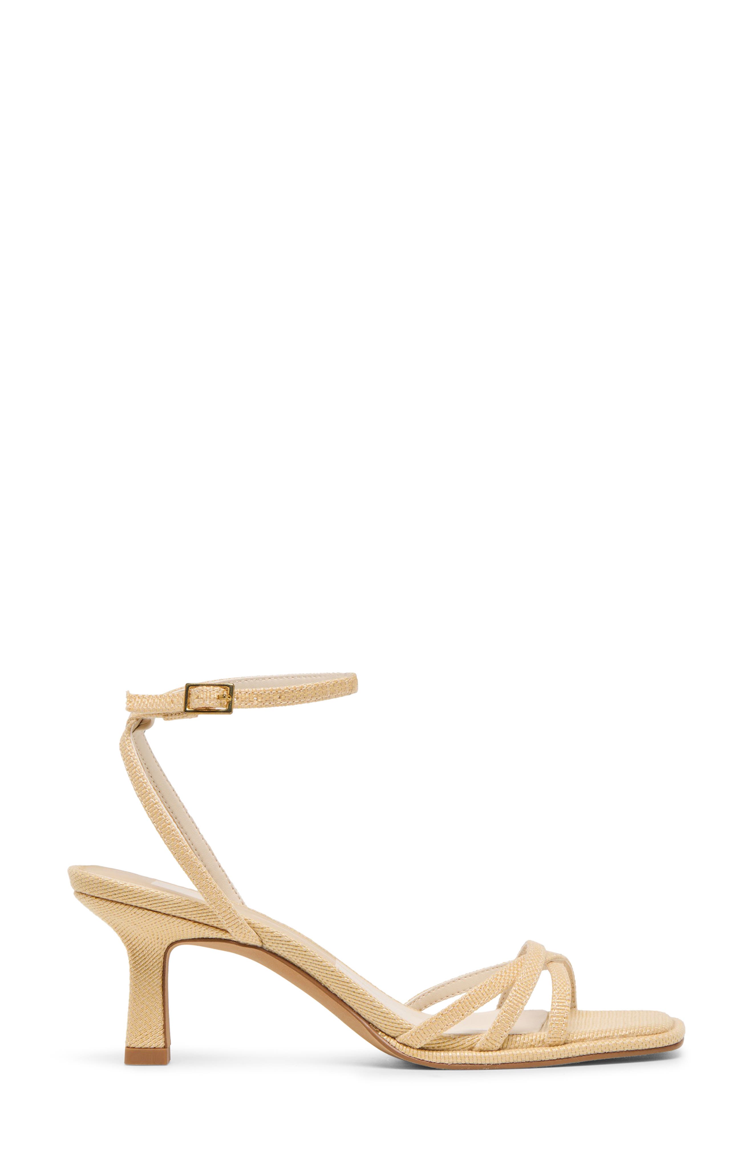 Dolce Vita Manji Ankle Strap Sandal, Alternate, color, Lt Natural Raffia