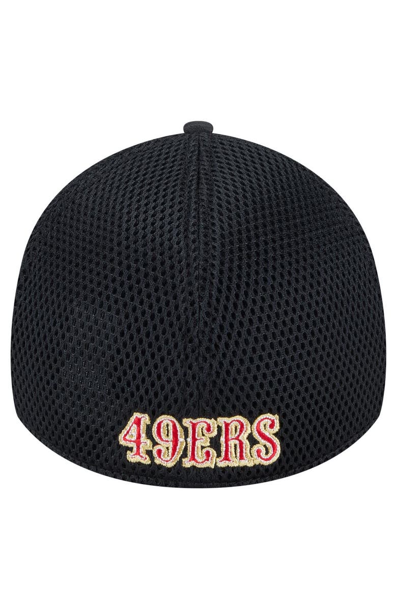 New Era Men's New Era Black San Francisco 49ers Active Camo 39THIRTY Flex Hat, Alternate, color, 