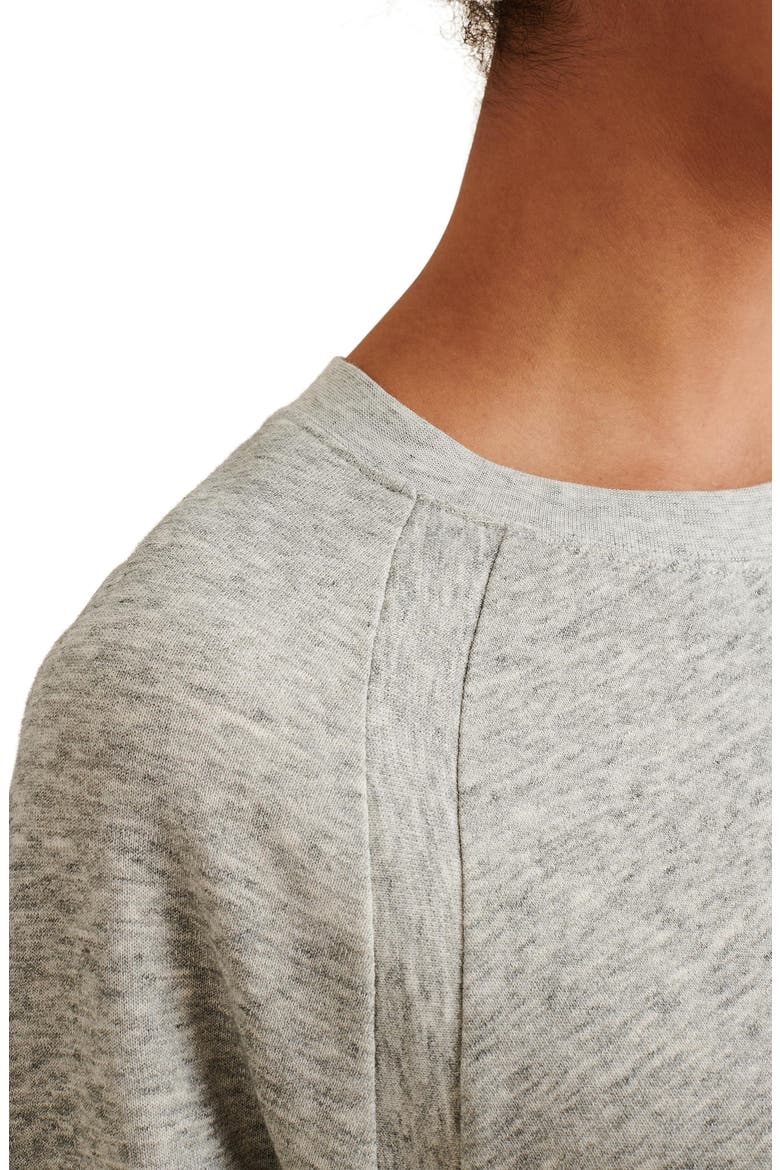 Raglan Sleeve Sweatshirt, Alternate, color, HEATHER GRAY