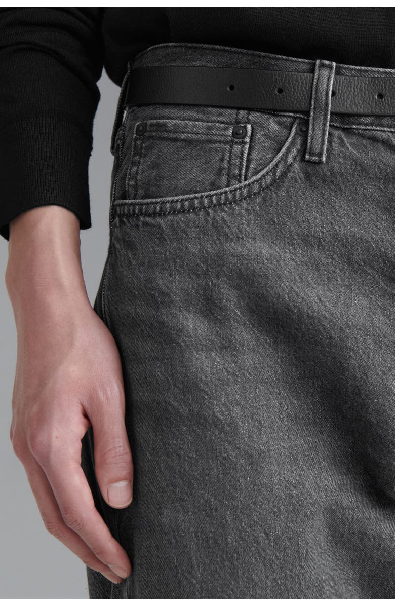 COS Signature Regular-Fit Straight-Leg Jeans, Alternate, color, Grey