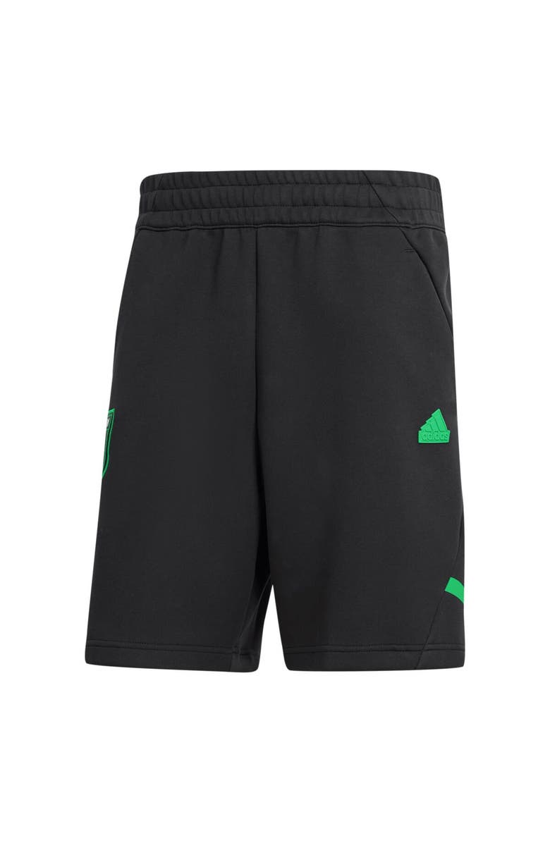 adidas Men's adidas Black Austin FC 2024 Travel Shorts, Alternate, color, 