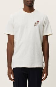 Les Deux Ben Troy Organic Cotton Graphic T-Shirt