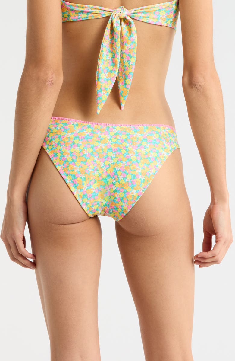 Kulani Kinis Decorative Minimalist Bikini Bottoms, Alternate, color, Hula Honey