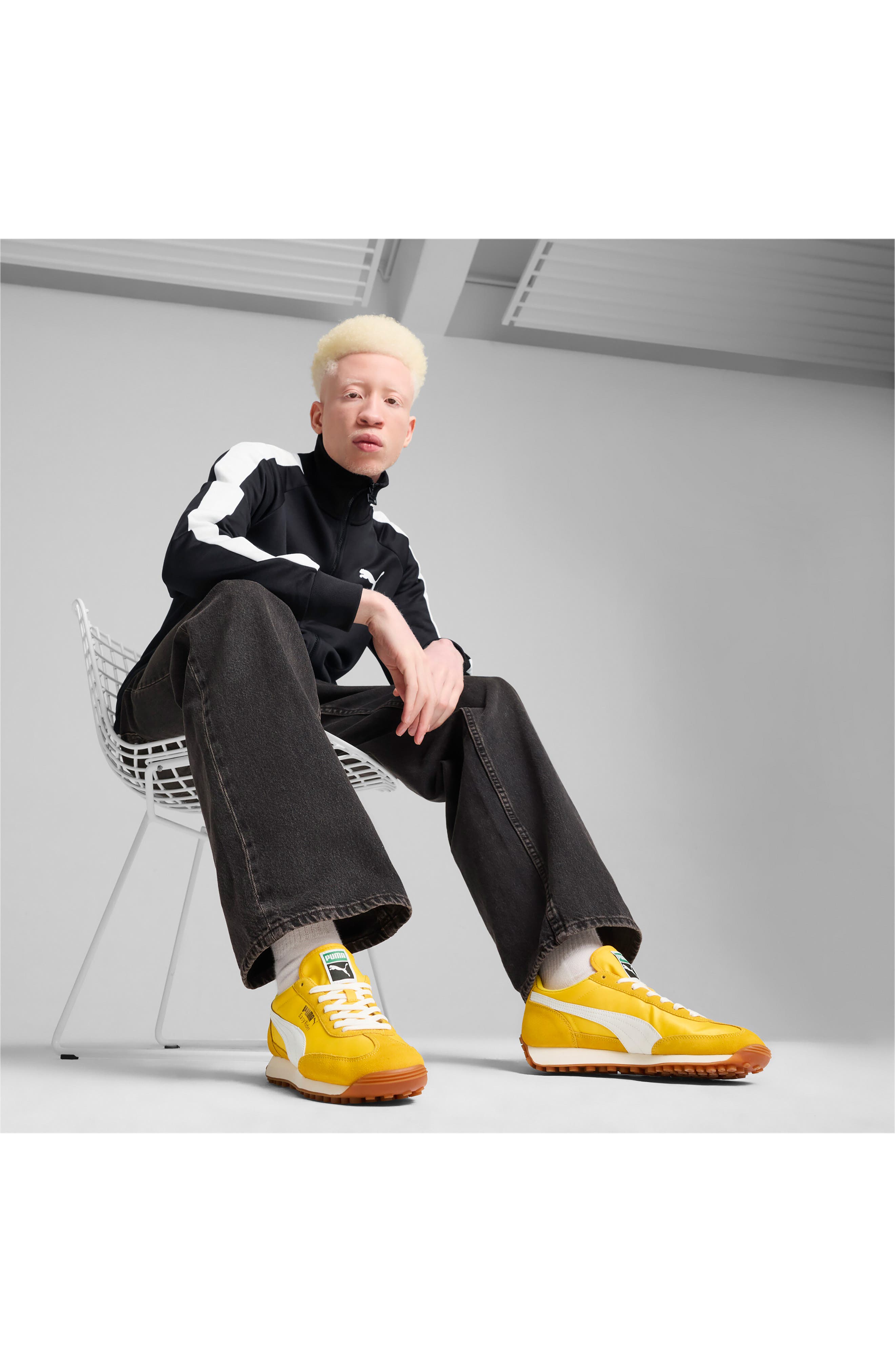 Easy Rider Sneaker, Alternate, color, TANGERINE-PUMA WHITE