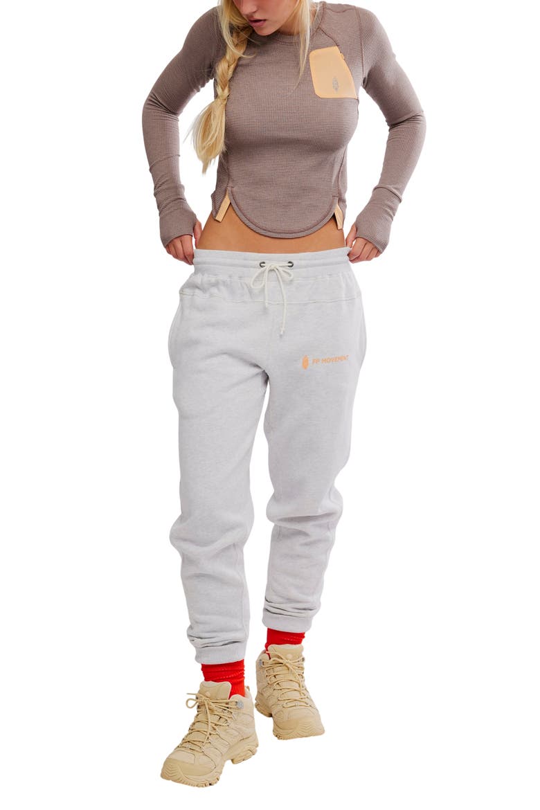 FP Movement Outbound Long Sleeve Waffle Knit T-Shirt, Alternate, color, NORDIC TRAIL