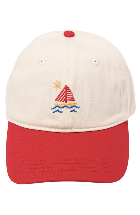 Sail Embroidered Baseball Cap