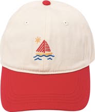 FRASIER STERLING Sail Embroidered Baseball Cap