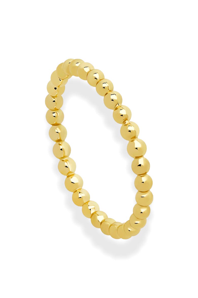Beaded Stacking Ring, Main, color, GOLD