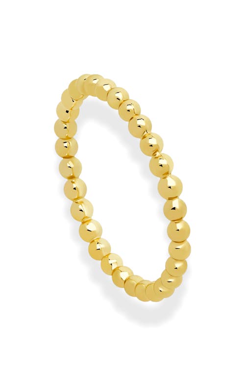Mod & Jo Mod And Jo Beaded Stacking Ring In Gold