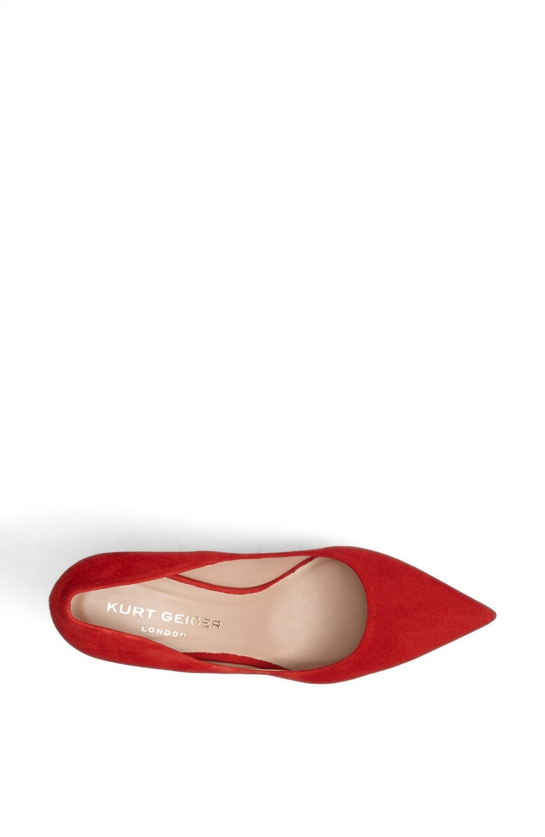 'Britton Ultra' Pump, Alternate, color, RED SUEDE
