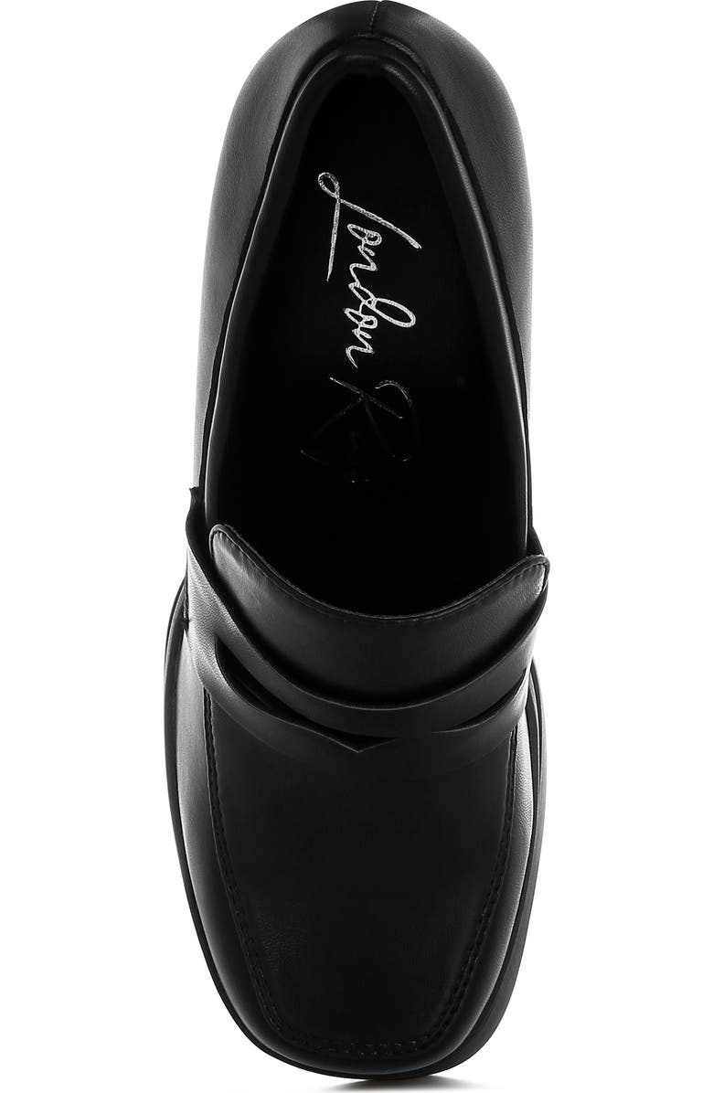 LONDON RAG Edwina Block Heel Platform Pump, Alternate, color, Black