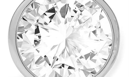 Melinda Maria Baroness Cubic Zirconia Stud Earrings In Silverhite