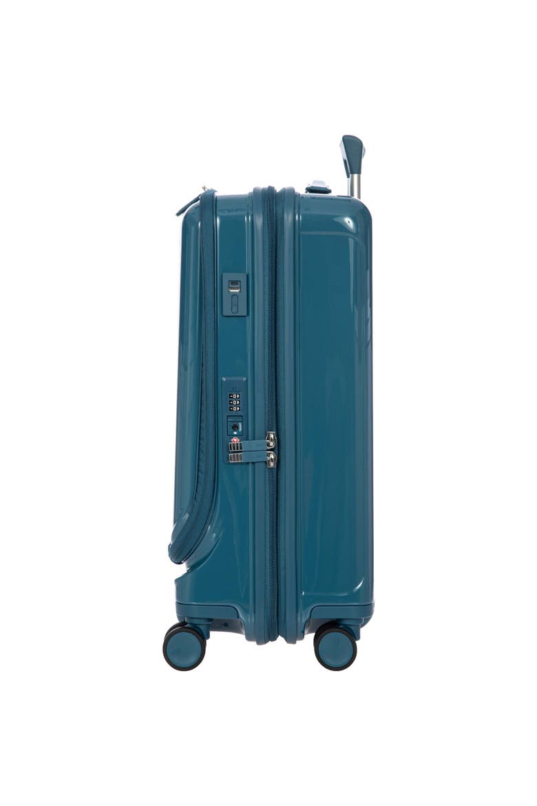 Positano Hardside Expandable 21" Carry On  Spinner Luggage with Pocket, Alternate, color, Sea Green