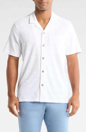 Faherty Cabana Terry Cloth Camp Shirt