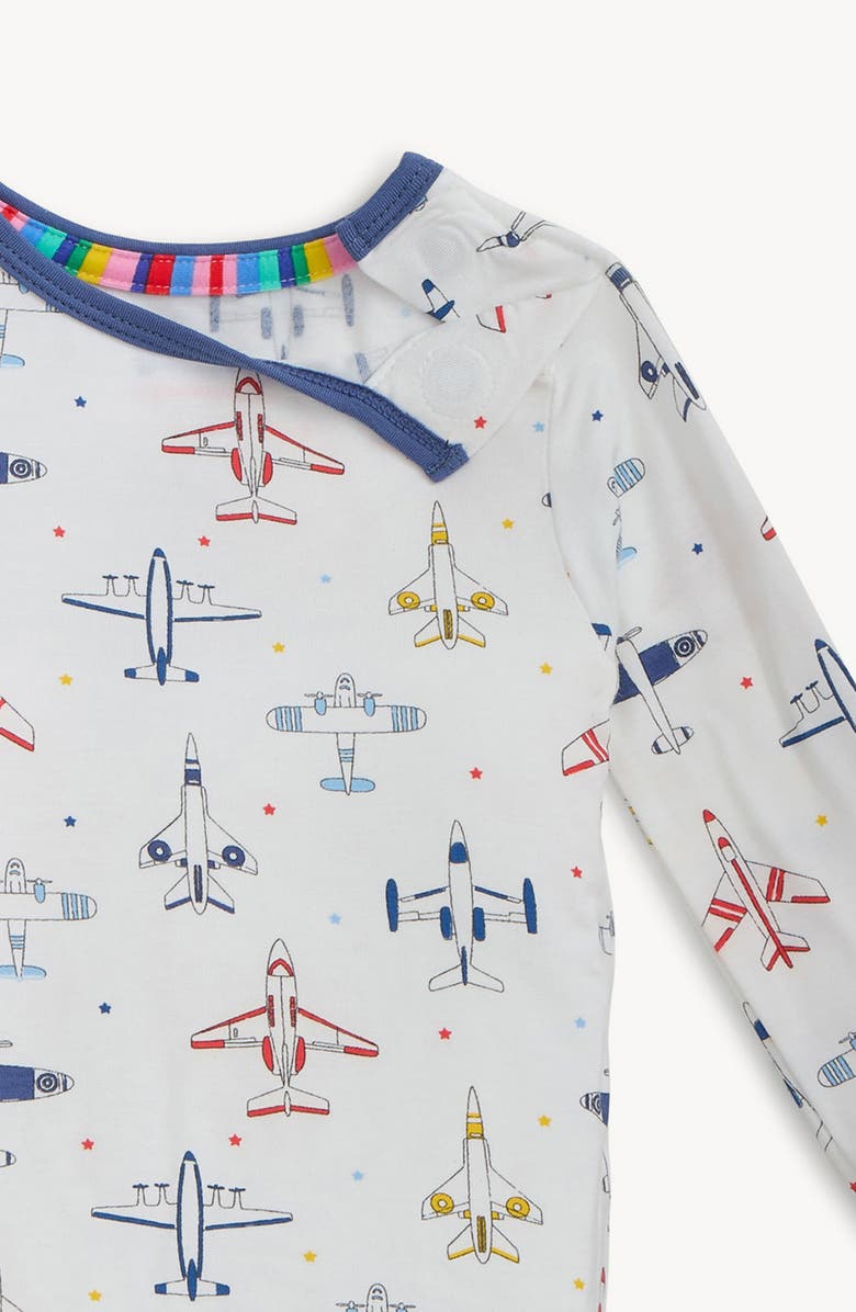 Magnetic Me Just Plane Fun Magnetic Two-Piece Pajama Set, Alternate, color, Jupfn