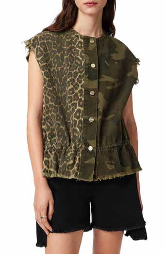 Sofi Mixed Print Cotton Vest