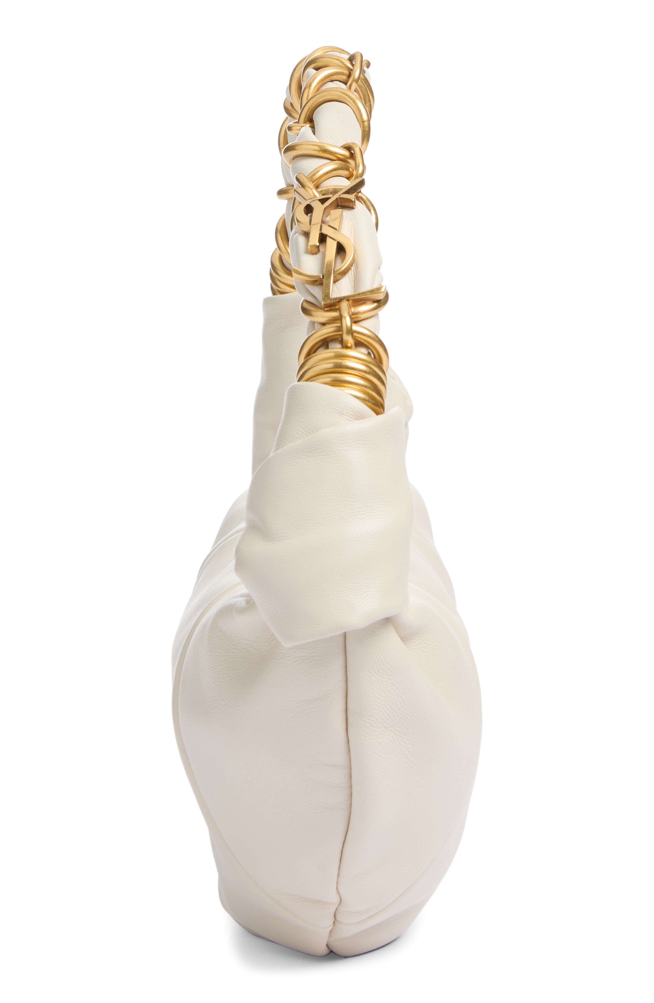 Mini Amalia Hobo Bag, Alternate, color, BLANC VINTAGE