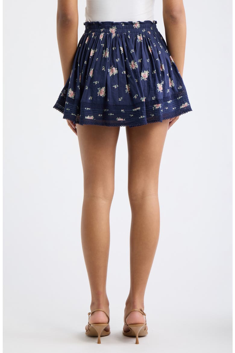 Kressler Print Miniskirt, Alternate, color, INK WASH