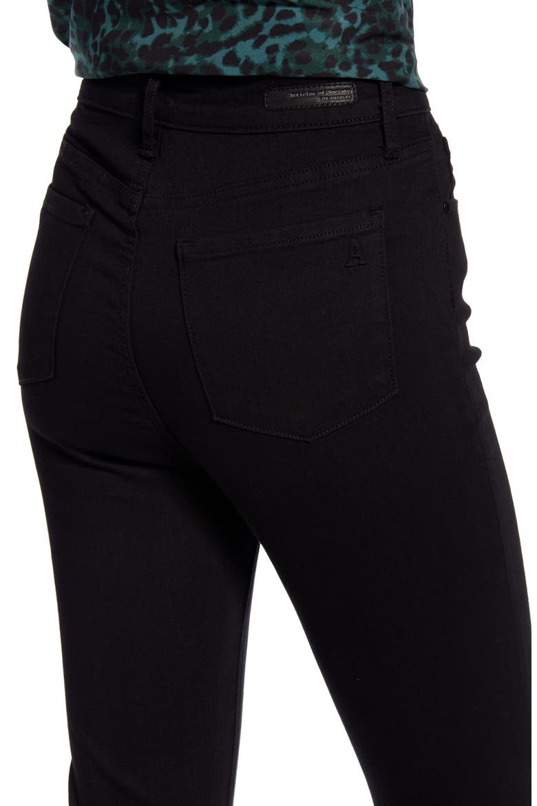 Bridgette High Waist Flare Jeans, Alternate, color, VALHALLA