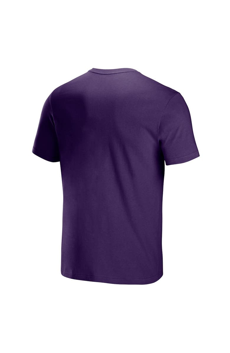 STAPLE Men's NFL x Staple Purple Baltimore Ravens Logo Lockup T-Shirt, Alternate, color,