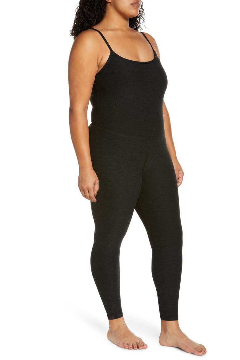 Space Dye Uplevel Midi Jumpsuit, Alternate, color, DARKEST NIGHT