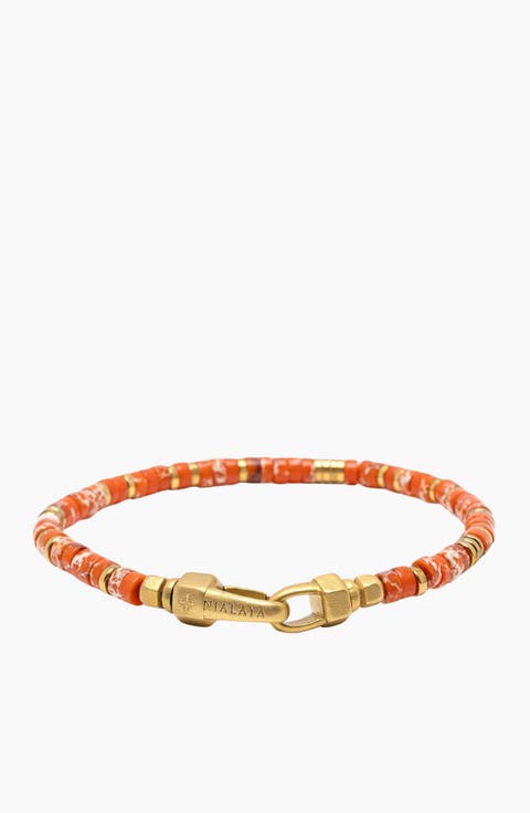 Jasper Heishi Bracelet