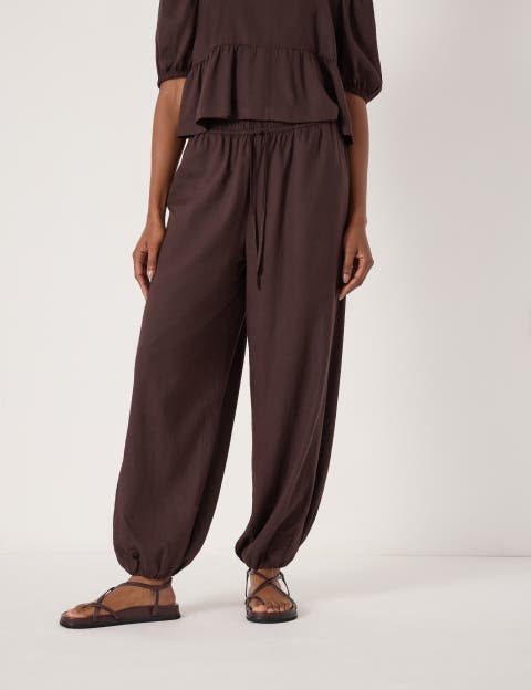 Tove Linen Balloon Beach Pants