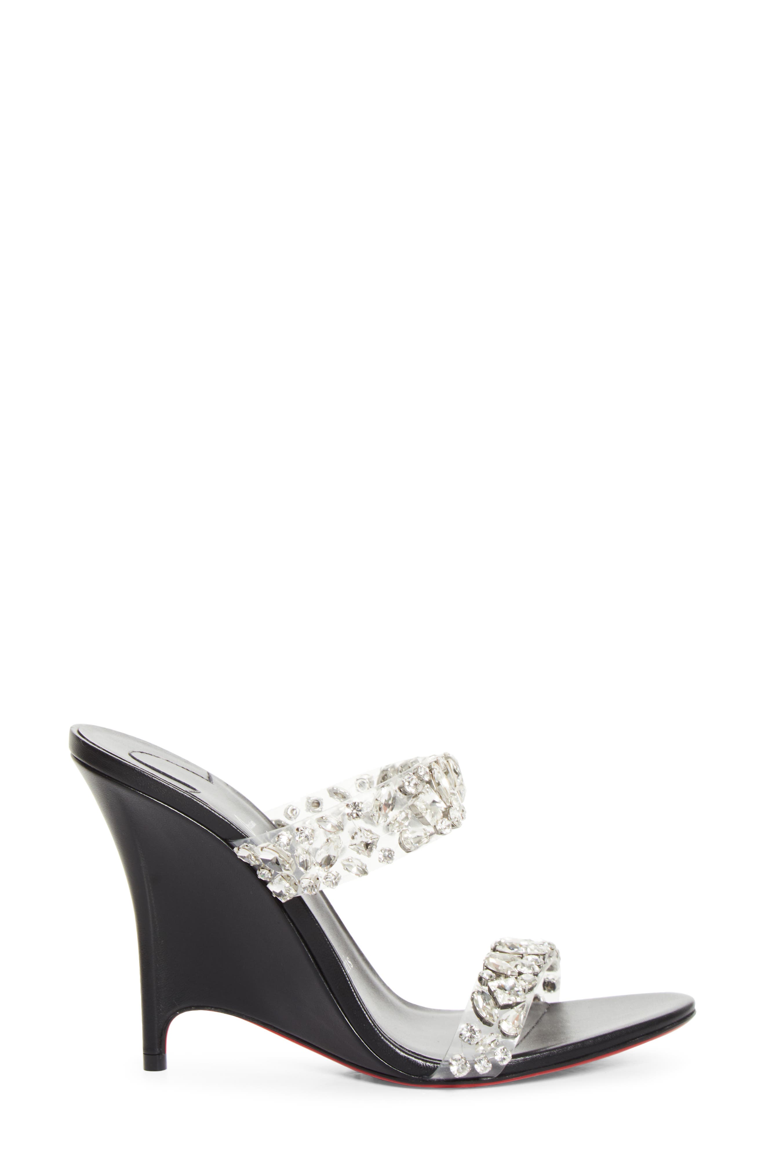 Solo Zee Jewel Sandal, Alternate, color, 5246 CRYSTAL/ BLACK/ LIN BK
