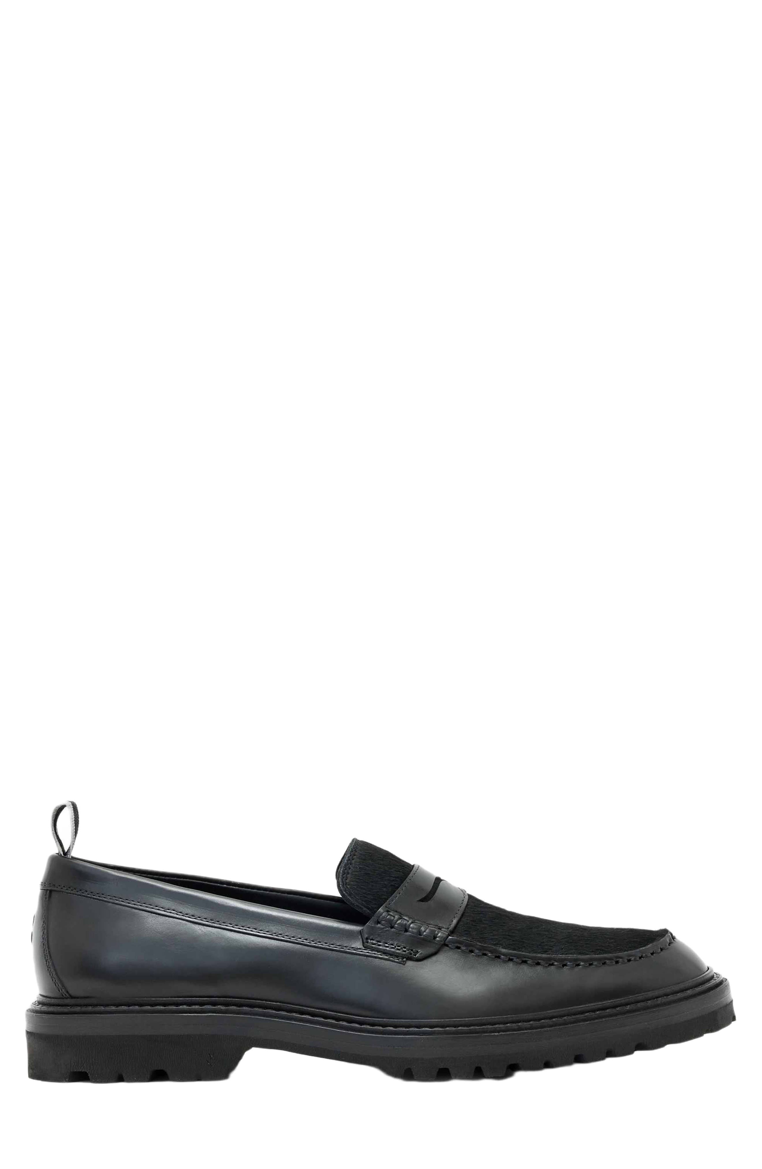 John Varvatos Lex Penny Loafer, Alternate, color, Black