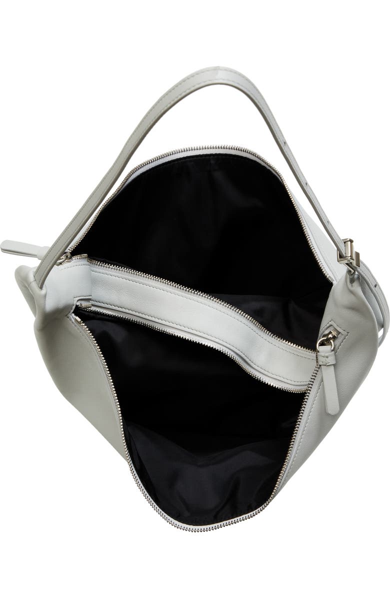 Proenza Schouler Tetra Leather Shoulder Bag, Alternate, color, Smoke
