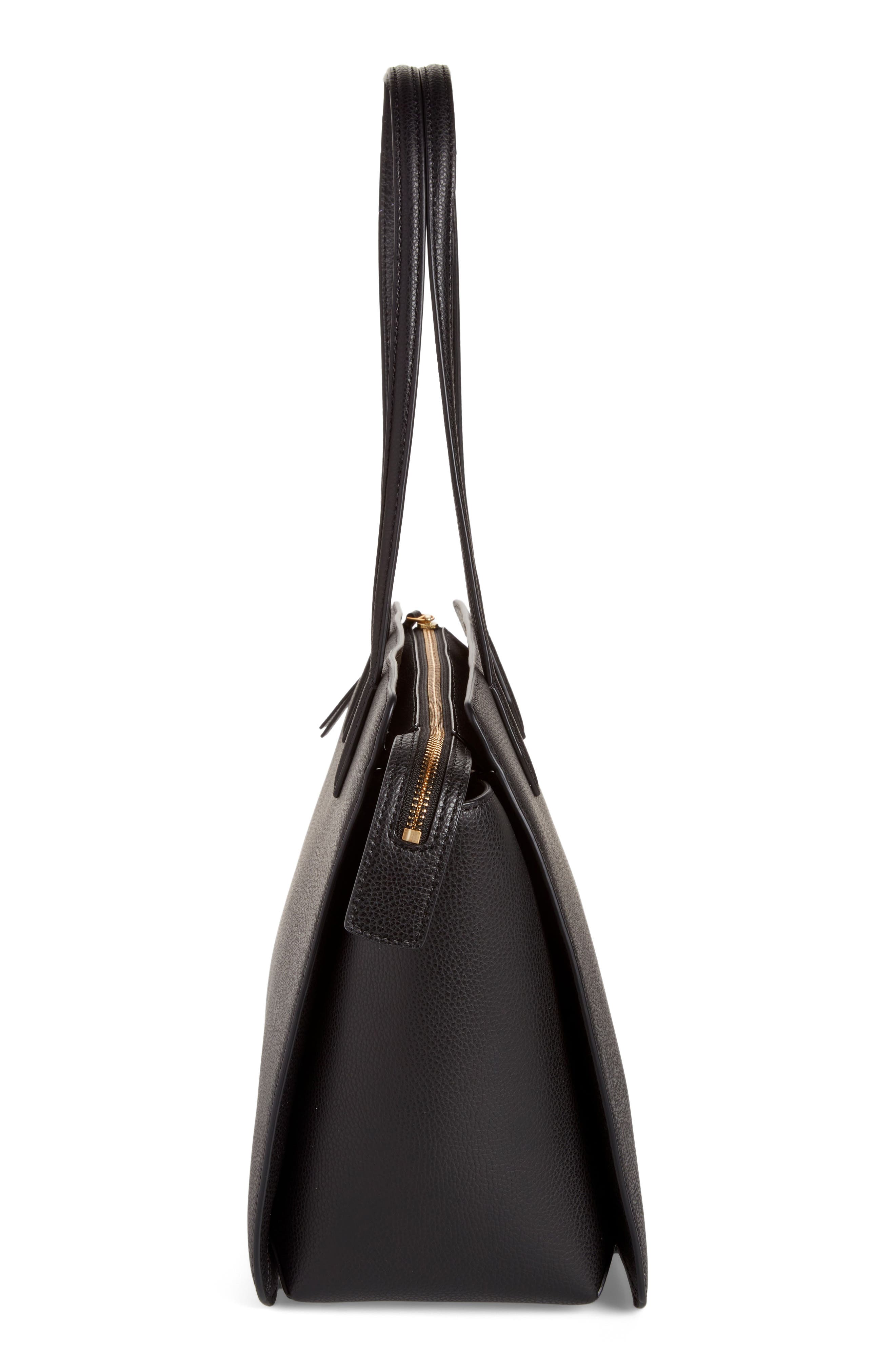 Tory Burch Robinson Leather Tote, Alternate, color, 