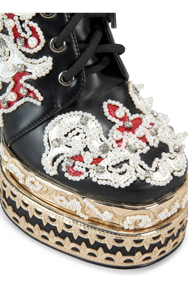 AZALEA WANG Blithe Platform Bootie, Alternate, color,