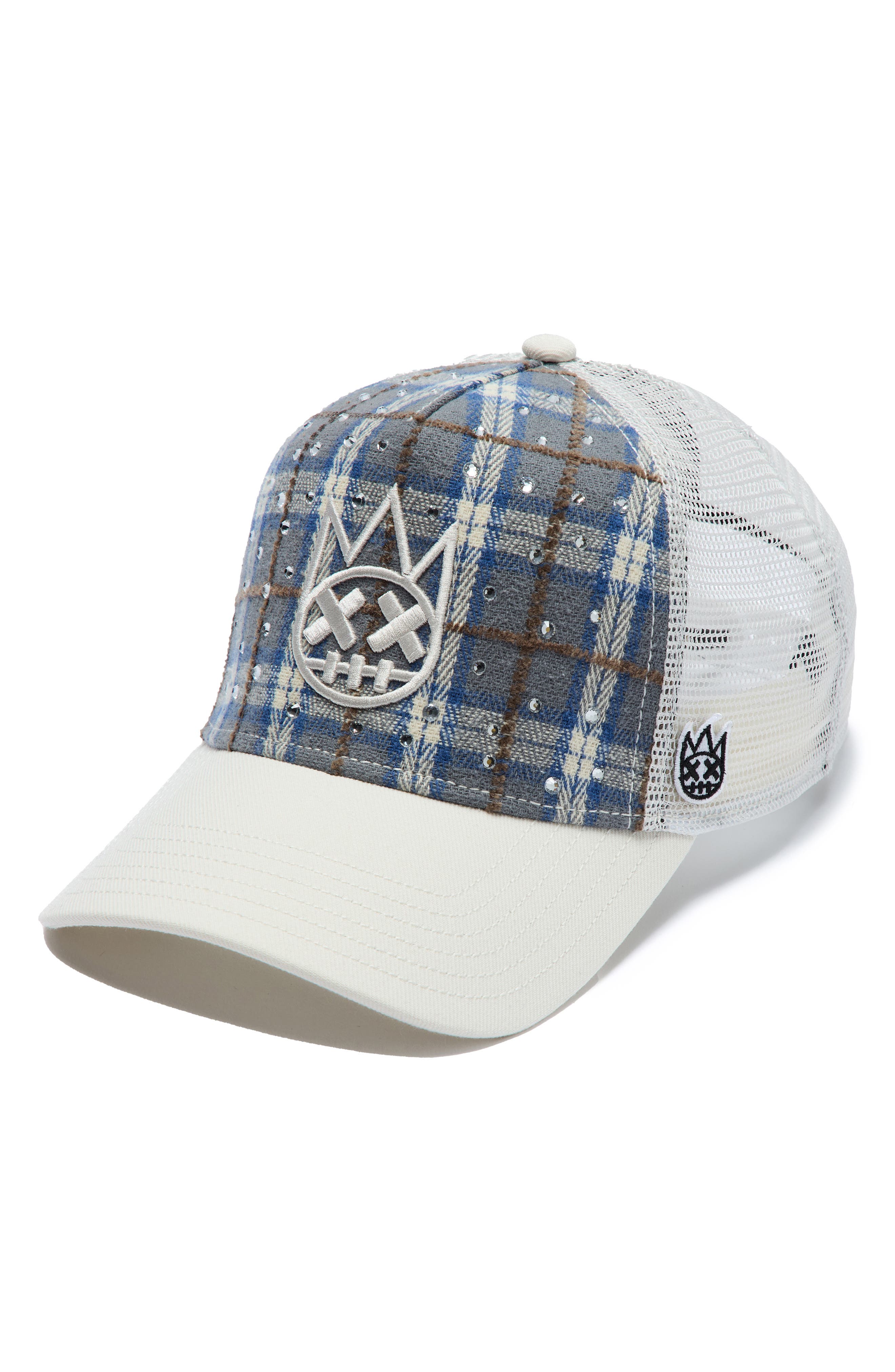 selected BLUE PLAID